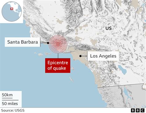 Earthquake shakes parts of California during storm - BBC News