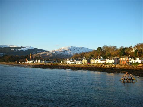 Lamlash bay from the pier | Arran, Scotland, Island