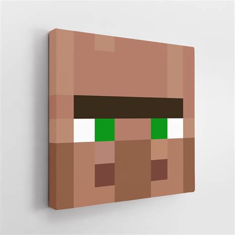 Minecraft Villager - Pics on Canvas