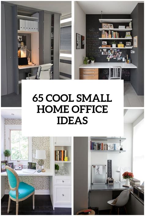 65 Cool Small Home Office Ideas Digsdigs