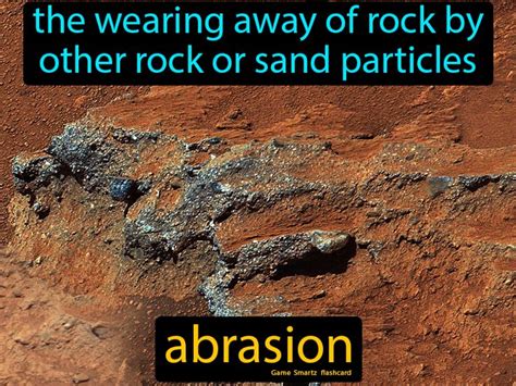 Abrasion - Easy Science | Easy science, Physical weathering, Mechanical ...