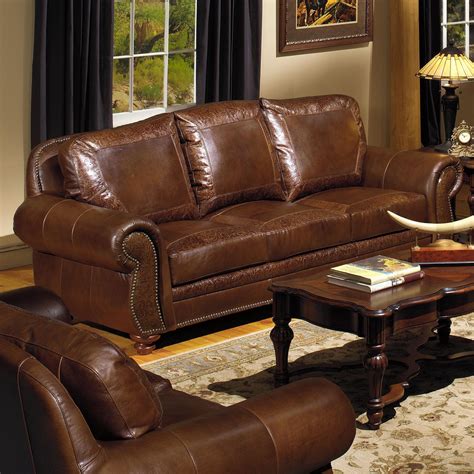 Leather Nailhead Sofas | Foter