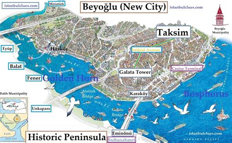 Istanbul Tourist Attractions Map PDF (Updated → 2023) | Istanbul ...