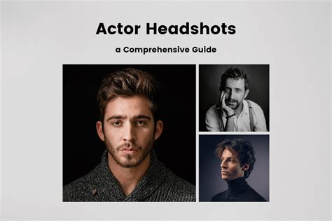 Actor Headshots: a Comprehensive Guide in 2024 | Fotor