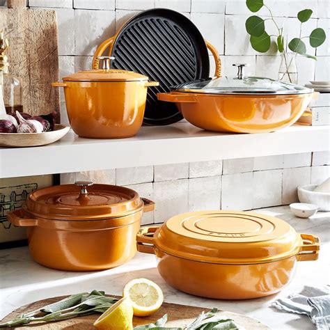 Staub Perfect Pan with Glass Lid, 4.5QT, 7 Colors on Food52 Enameled ...