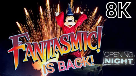 Fantasmic! Hollywood Studios | 8K - YouTube