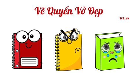 Vẽ Quyển Vở Đẹp + Cách Vẽ [39+ Hình Vẽ Cuốn Vở Cute Nhất]