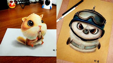 Funny Animal Drawings at PaintingValley.com | Explore collection of ...