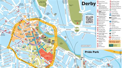 Maps, Guides & Brochures for Derby