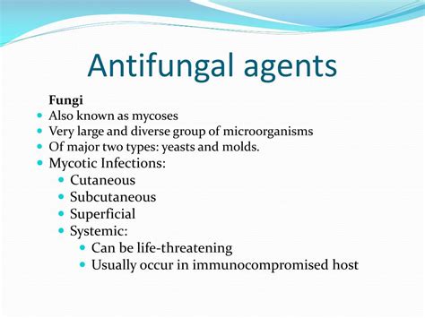 PPT - Antifungal agents PowerPoint Presentation, free download - ID:2168054