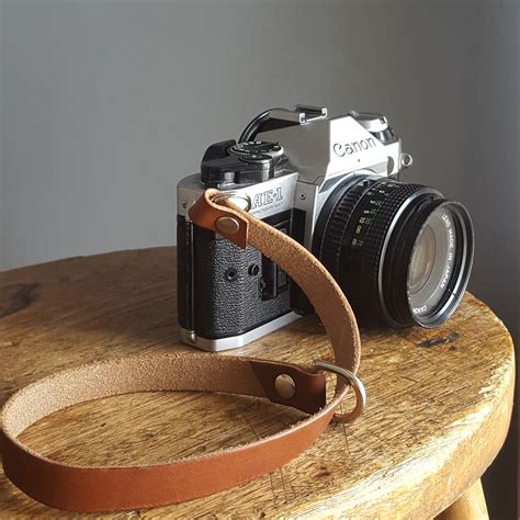 Personalised Leather Camera Wrist Strap By Hyde Wares ...