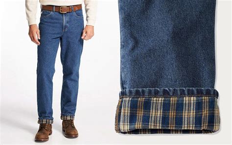 The 10 Best Men's Flannel Lined Jeans, From Carhartt to L.L.Bean ...