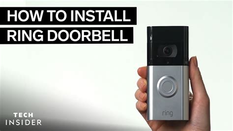 Ring Video Doorbell Smart Wireless WiFi Doorbell Camera With Built-in ...