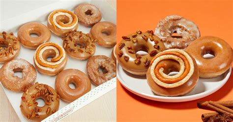 Krispy Kreme's Pumpkin Spice Collection Includes a PSL - Let's Eat Cake