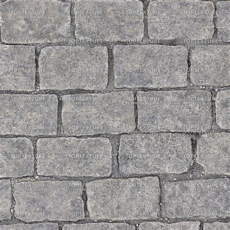 Rectangular Street Cobblestone - Top Texture