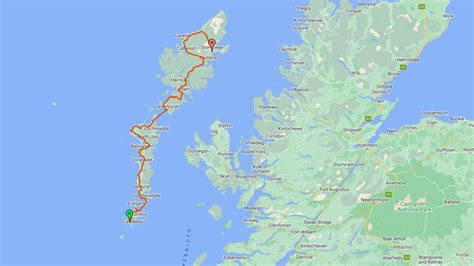 Outer Hebrides Islands Map 2024 Map - Tarah Melina