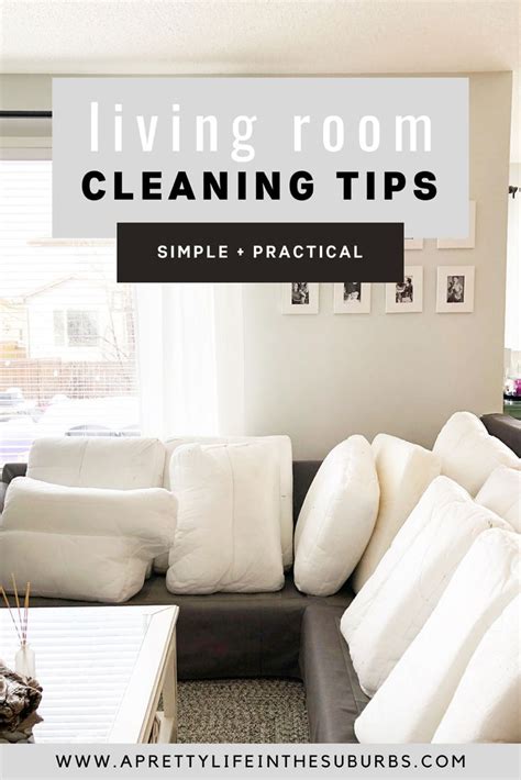 A simple and practical cleaning guide on how to Clean Your Living Room ...