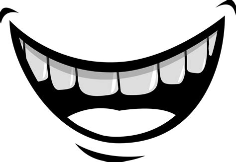 Lip Mouth Eye Logo Graphics Smile Clip Art Black And White Illustration ...