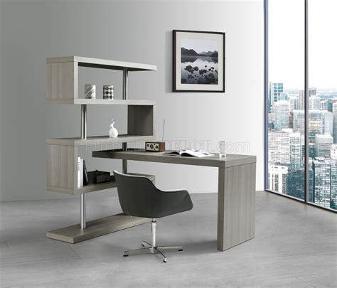 KD002 Modern Office Desk in Matte Grey by J&M