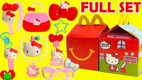 Collect Hello Kitty McDonald's Happy Meal Toys - YouTube