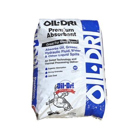 40 LB. Oil Dri Absorbent Granules - Wal-Rich Corporation