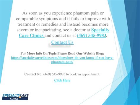 PPT - Phantom Pain - Causes, Symptoms and Treatment PowerPoint ...