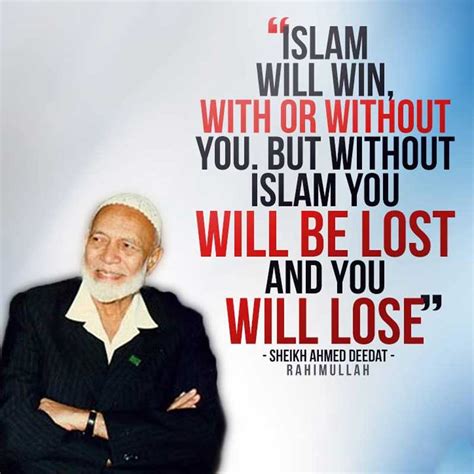 24 Inspiring & Powerful Ahmed Deedat Quotes | islamtics