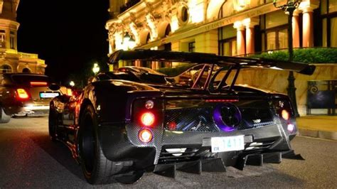 Lewis Hamilton spotted driving his one-off Pagani Zonda 760 LH in Monaco