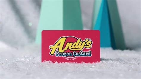 Andy's gift cards are perfect for... - Andy's Frozen Custard