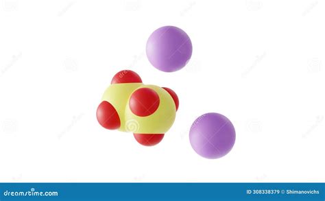 Potassium Metabisulfite Molecular Structure, 3d Model Molecule ...