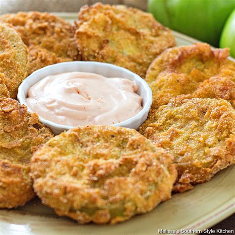 Fried Green Tomatoes - melissassouthernstylekitchen.com