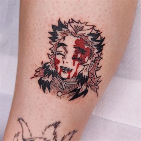 Rengoku Kyojuro demon slayer tattoo | Slayer tattoo, Anime tattoos, Tattoos