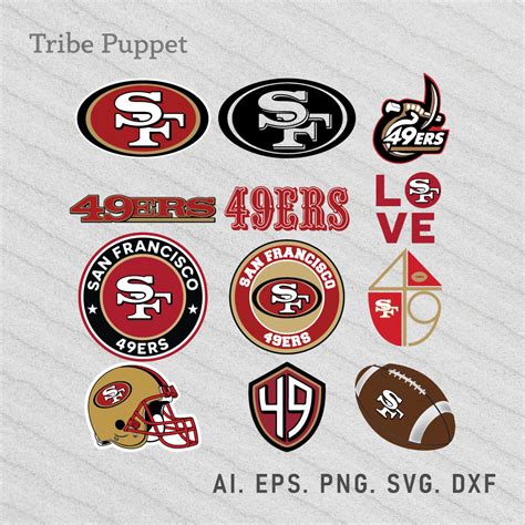 San Francisco 49ERS logo Vector Set - MasterBundles