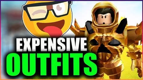 10 Most Expensive Outfits In Roblox 🤑 - YouTube