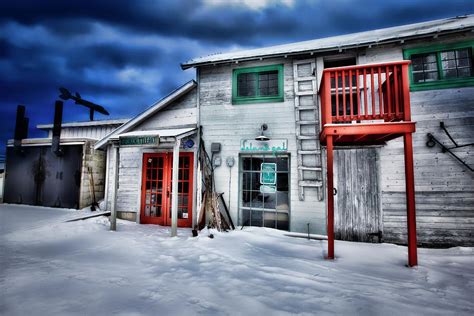 Winter at Fishtown Michigan Photograph by Evie Carrier | Fine Art America