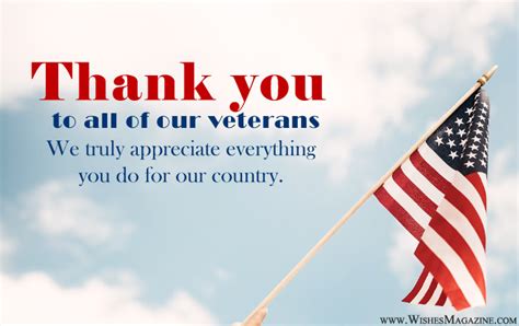 Thank You Veterans Quotes Messages For Veterans Day