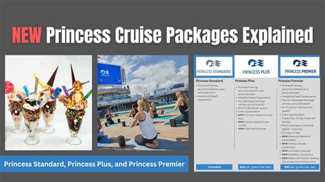 Princess Cruise Packages Explained: Princess Standard, Princess Plus ...