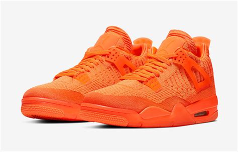 Official Photos of the Air Jordan 4 Flyknit “Total Orange” | Sneakers ...