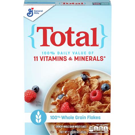 Total™ Whole Grain Cereal Box (7 ct) 16 oz | General Mills Foodservice