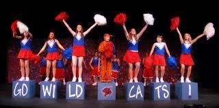 High School Musical 1: The Wildcats Cheerleaders and Mascot. | High ...