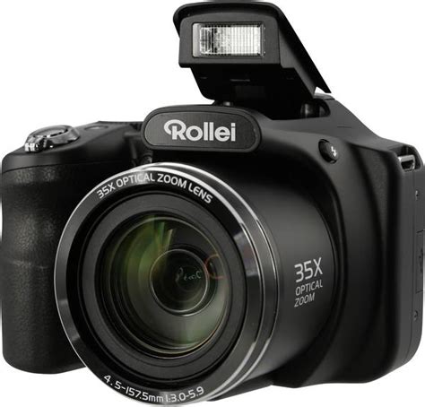 Rollei Powerflex 350 Digital camera 16 MP Optical zoom: 35 x Black Wi ...