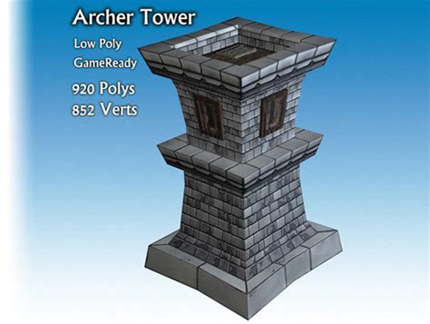 Archer Tower | 3D Weapons | Unity Asset Store