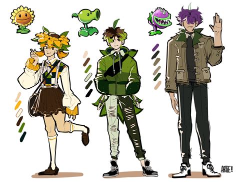 Designed some pvz characters into humans : r/PlantsVSZombies