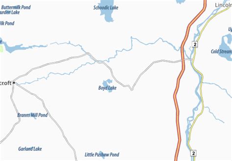 MICHELIN Boyd Lake map - ViaMichelin