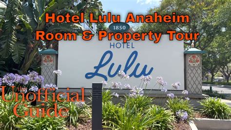 Hotel Lulu Anaheim: Room and Facilities Tour - YouTube