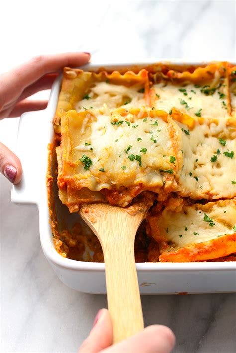 Sweet Potato Spinach Lasagna - Fit Foodie Finds