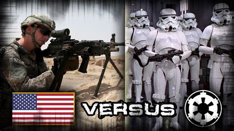 U.S. Army vs Galactic Empire 1/2 (Star Wars vs. Modern Army - Men of ...