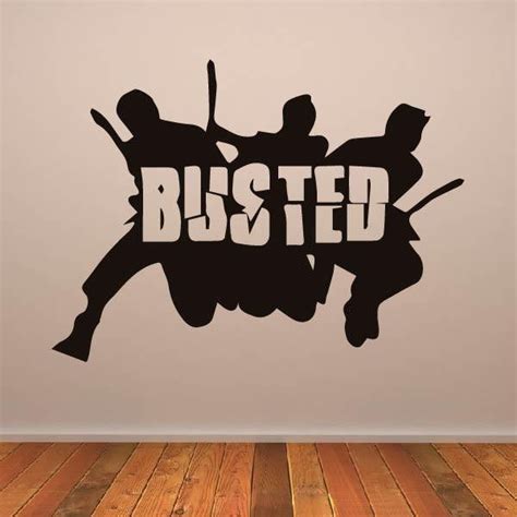 Busted Band Logo Wall Art Sticker - Apex Stickers