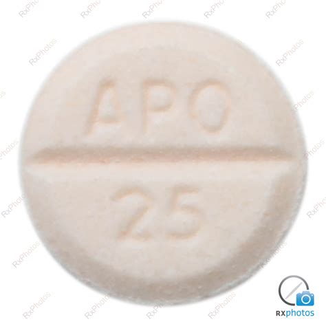 Apo Hydrochlorothiazide tablet 25mg | Brunet