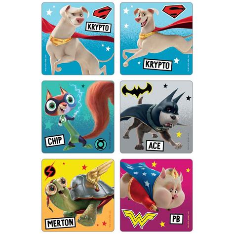 DC League of Super-Pets Stickers